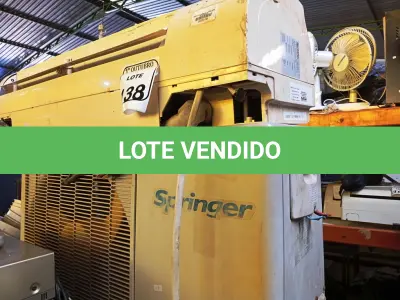 LOTE 138 - 01 AR CONDICIONADO SPRINGER 18000BTUS. (NO ESTADO) ATENÇÃO! FAZER A VISITAÇÃO ANTES DE ARREMATAR, NÃO SABEMOS SE FUNCIONA. LEILÃO NÃO TEM GARANTIA E NEM DEVOLUÇÃO, SUJEITO A POSSÍVEIS AVARIAS VISÍVEIS/OCULTAS E/OU AUSÊNCIA DE COMPONENTES.