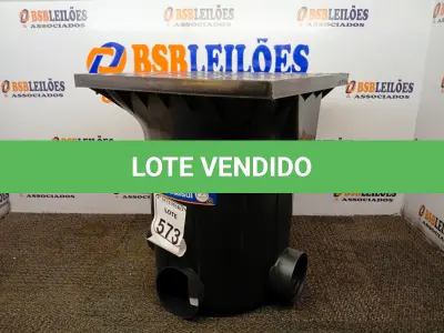 LOTE 573 - 01 CAIXA COLETORA DE ÁGUA PLUVIAL GRANDE PREMIUM PT METASUL (NO ESTADO) ATENÇÃO! FAZER A VISITAÇÃO ANTES DE ARREMATAR, NÃO SABEMOS SE FUNCIONA. LEILÃO NÃO TEM GARANTIA E NEM DEVOLUÇÃO, SUJEITO A POSSÍVEIS AVARIAS VISÍVEIS/OCULTAS E/OU AUSÊNCIA DE COMPONENTES.