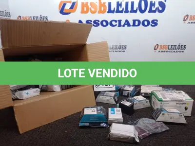 LOTE 340 - 01 LOTE COM CARTUCHOS DIVERSOS. (NO ESTADO) ATENÇÃO! FAZER A VISITAÇÃO ANTES DE ARREMATAR, NÃO SABEMOS SE FUNCIONA. LEILÃO NÃO TEM GARANTIA E NEM DEVOLUÇÃO, SUJEITO A POSSÍVEIS AVARIAS VISÍVEIS/OCULTAS E/OU AUSÊNCIA DE COMPONENTES.
