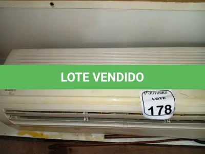 LOTE 178 - 01 EVAPORADORA GREEN. (NO ESTADO) ATENÇÃO! FAZER A VISITAÇÃO ANTES DE ARREMATAR, NÃO SABEMOS SE FUNCIONA. LEILÃO NÃO TEM GARANTIA E NEM DEVOLUÇÃO, SUJEITO A POSSÍVEIS AVARIAS VISÍVEIS/OCULTAS E/OU AUSÊNCIA DE COMPONENTES.