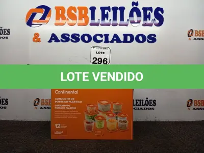 LOTE 296 - 01 CONJUNTO DE POTES DE PLÁSTICO C/ 12 UNIDADES (NOVO). (NO ESTADO) ATENÇÃO! FAZER A VISITAÇÃO ANTES DE ARREMATAR, NÃO SABEMOS SE FUNCIONA. LEILÃO NÃO TEM GARANTIA E NEM DEVOLUÇÃO, SUJEITO A POSSÍVEIS AVARIAS VISÍVEIS/OCULTAS E/OU AUSÊNCIA DE COMPONENTES.