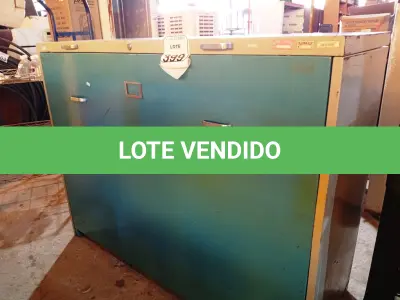 LOTE 399 - 01 MAPOTECA C/ DIVERSOS MAPAS. (NO ESTADO) ATENÇÃO! FAZER A VISITAÇÃO ANTES DE ARREMATAR, NÃO SABEMOS SE FUNCIONA. LEILÃO NÃO TEM GARANTIA E NEM DEVOLUÇÃO, SUJEITO A POSSÍVEIS AVARIAS VISÍVEIS/OCULTAS E/OU AUSÊNCIA DE COMPONENTES.