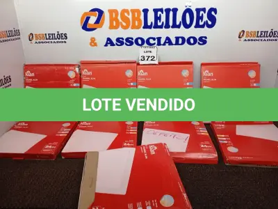 LOTE 372 - 09 LUMINÁRIAS DE LED PAINEL SLIM KIAN 18W 100-240V.  (NO ESTADO) ATENÇÃO! FAZER A VISITAÇÃO ANTES DE ARREMATAR, NÃO SABEMOS SE FUNCIONA. LEILÃO NÃO TEM GARANTIA E NEM DEVOLUÇÃO, SUJEITO A POSSÍVEIS AVARIAS VISÍVEIS/OCULTAS E/OU AUSÊNCIA DE COMPONENTES.