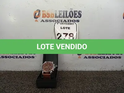 LOTE 278 - 01 RELÓGIO DE PULSO WOKAI. (NO ESTADO) ATENÇÃO! FAZER A VISITAÇÃO ANTES DE ARREMATAR, NÃO SABEMOS SE FUNCIONA. LEILÃO NÃO TEM GARANTIA E NEM DEVOLUÇÃO, SUJEITO A POSSÍVEIS AVARIAS VISÍVEIS/OCULTAS E/OU AUSÊNCIA DE COMPONENTES.