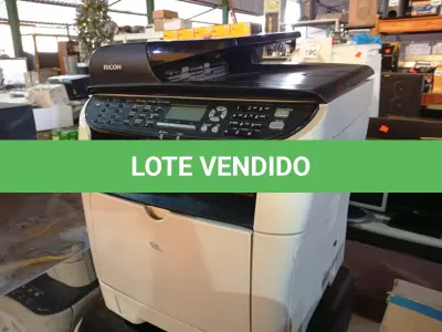 LOTE 260 - 02 IMPRESSORAS RICOH SENDO 01 MULTIFUNCIONAL. (NO ESTADO) ATENÇÃO! FAZER A VISITAÇÃO ANTES DE ARREMATAR, NÃO SABEMOS SE FUNCIONA. LEILÃO NÃO TEM GARANTIA E NEM DEVOLUÇÃO, SUJEITO A POSSÍVEIS AVARIAS VISÍVEIS/OCULTAS E/OU AUSÊNCIA DE COMPONENTES.
