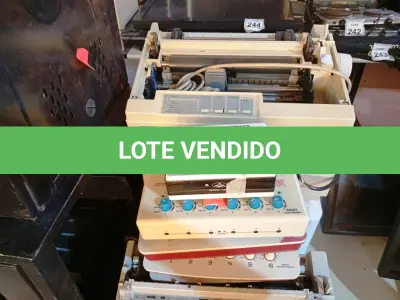 LOTE 365 - 05 IMPRESSORAS INCOMPLETAS MARCAS E MODELOS DIVERSOS. (NO ESTADO) ATENÇÃO! FAZER A VISITAÇÃO ANTES DE ARREMATAR, NÃO SABEMOS SE FUNCIONA. LEILÃO NÃO TEM GARANTIA E NEM DEVOLUÇÃO, SUJEITO A POSSÍVEIS AVARIAS VISÍVEIS/OCULTAS E/OU AUSÊNCIA DE COMPONENTES.