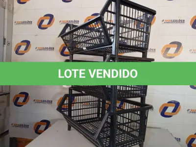 LOTE 280 - 03 CESTOS. (NO ESTADO) ATENÇÃO! FAZER A VISITAÇÃO ANTES DE ARREMATAR, NÃO SABEMOS SE FUNCIONA. LEILÃO NÃO TEM GARANTIA E NEM DEVOLUÇÃO, SUJEITO A POSSÍVEIS AVARIAS VISÍVEIS/OCULTAS E/OU AUSÊNCIA DE COMPONENTES.