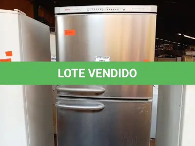 LOTE 518 - 01 GELADEIRA BOSCH. (NO ESTADO) ATENÇÃO! FAZER A VISITAÇÃO ANTES DE ARREMATAR, NÃO SABEMOS SE FUNCIONA. LEILÃO NÃO TEM GARANTIA E NEM DEVOLUÇÃO, SUJEITO A POSSÍVEIS AVARIAS VISÍVEIS/OCULTAS E/OU AUSÊNCIA DE COMPONENTES.