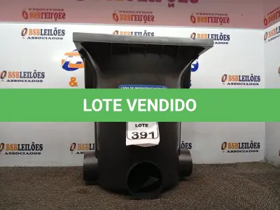 LOTE 391 - 01 CAIXA DE PASSAGEM E INSPEÇÃO DE ESGOTO. (NO ESTADO) ATENÇÃO! FAZER A VISITAÇÃO ANTES DE ARREMATAR, NÃO SABEMOS SE FUNCIONA. LEILÃO NÃO TEM GARANTIA E NEM DEVOLUÇÃO, SUJEITO A POSSÍVEIS AVARIAS VISÍVEIS/OCULTAS E/OU AUSÊNCIA DE COMPONENTES.
