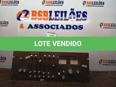 LOTE 329 - 01 RECEIVER MIX GRADIENTE STÉREO 06 CANAIS. (NO ESTADO) ATENÇÃO! FAZER A VISITAÇÃO ANTES DE ARREMATAR, NÃO SABEMOS SE FUNCIONA. LEILÃO NÃO TEM GARANTIA E NEM DEVOLUÇÃO, SUJEITO A POSSÍVEIS AVARIAS VISÍVEIS/OCULTAS E/OU AUSÊNCIA DE COMPONENTES.