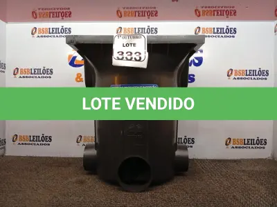 LOTE 333 - 01 CAIXA DE PASSAGEM E INSPEÇÃO DE ESGOTO. (NO ESTADO) ATENÇÃO! FAZER A VISITAÇÃO ANTES DE ARREMATAR, NÃO SABEMOS SE FUNCIONA. LEILÃO NÃO TEM GARANTIA E NEM DEVOLUÇÃO, SUJEITO A POSSÍVEIS AVARIAS VISÍVEIS/OCULTAS E/OU AUSÊNCIA DE COMPONENTES.