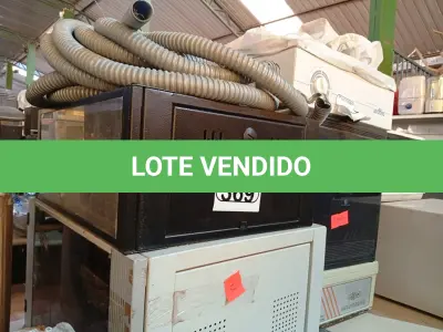 LOTE 369 - 02 CAIXAS DE RACK VAZIO E 01 MANGUEIRA SANFONADA DE FERRO. (NO ESTADO) ATENÇÃO! FAZER A VISITAÇÃO ANTES DE ARREMATAR, NÃO SABEMOS SE FUNCIONA. LEILÃO NÃO TEM GARANTIA E NEM DEVOLUÇÃO, SUJEITO A POSSÍVEIS AVARIAS VISÍVEIS/OCULTAS E/OU AUSÊNCIA DE COMPONENTES.
