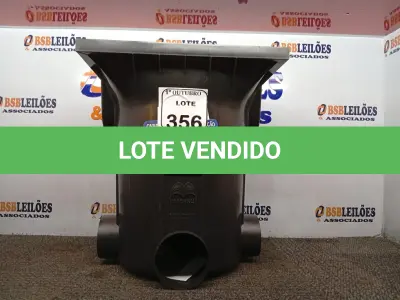 LOTE 356 - 01 CAIXA DE PASSAGEM E INSPEÇÃO DE ESGOTO. (NO ESTADO) ATENÇÃO! FAZER A VISITAÇÃO ANTES DE ARREMATAR, NÃO SABEMOS SE FUNCIONA. LEILÃO NÃO TEM GARANTIA E NEM DEVOLUÇÃO, SUJEITO A POSSÍVEIS AVARIAS VISÍVEIS/OCULTAS E/OU AUSÊNCIA DE COMPONENTES.
