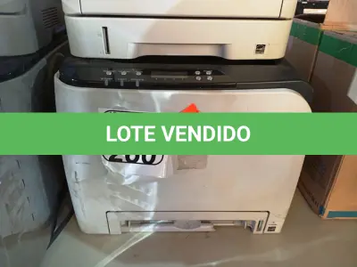 LOTE 260 - 02 IMPRESSORAS RICOH SENDO 01 MULTIFUNCIONAL. (NO ESTADO) ATENÇÃO! FAZER A VISITAÇÃO ANTES DE ARREMATAR, NÃO SABEMOS SE FUNCIONA. LEILÃO NÃO TEM GARANTIA E NEM DEVOLUÇÃO, SUJEITO A POSSÍVEIS AVARIAS VISÍVEIS/OCULTAS E/OU AUSÊNCIA DE COMPONENTES.