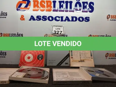 LOTE 327 - 05 FITAS DE ROLO P/ GRAVADOR. (NO ESTADO) ATENÇÃO! FAZER A VISITAÇÃO ANTES DE ARREMATAR, NÃO SABEMOS SE FUNCIONA. LEILÃO NÃO TEM GARANTIA E NEM DEVOLUÇÃO, SUJEITO A POSSÍVEIS AVARIAS VISÍVEIS/OCULTAS E/OU AUSÊNCIA DE COMPONENTES.