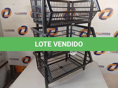 LOTE 290 - 03 CESTOS. (NO ESTADO) ATENÇÃO! FAZER A VISITAÇÃO ANTES DE ARREMATAR, NÃO SABEMOS SE FUNCIONA. LEILÃO NÃO TEM GARANTIA E NEM DEVOLUÇÃO, SUJEITO A POSSÍVEIS AVARIAS VISÍVEIS/OCULTAS E/OU AUSÊNCIA DE COMPONENTES.