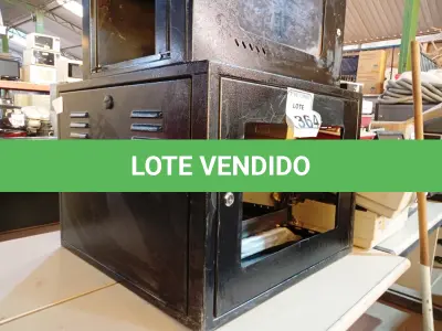 LOTE 364 - 02 CAIXAS DE RACK VAZIOS. (NO ESTADO) ATENÇÃO! FAZER A VISITAÇÃO ANTES DE ARREMATAR, NÃO SABEMOS SE FUNCIONA. LEILÃO NÃO TEM GARANTIA E NEM DEVOLUÇÃO, SUJEITO A POSSÍVEIS AVARIAS VISÍVEIS/OCULTAS E/OU AUSÊNCIA DE COMPONENTES.