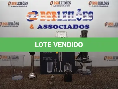 LOTE 283 - 01 MIXER ELECTROLUX EM INOX COR CINZA 110V. (NOVO). (NO ESTADO) ATENÇÃO! FAZER A VISITAÇÃO ANTES DE ARREMATAR, NÃO SABEMOS SE FUNCIONA. LEILÃO NÃO TEM GARANTIA E NEM DEVOLUÇÃO, SUJEITO A POSSÍVEIS AVARIAS VISÍVEIS/OCULTAS E/OU AUSÊNCIA DE COMPONENTES.