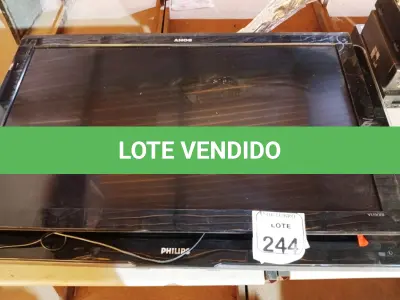 LOTE 244 - 01 TV DE 47” POLEGADAS PHILIPS E 01 TV DE 40” POLEGADAS SONY. (NO ESTADO) ATENÇÃO! FAZER A VISITAÇÃO ANTES DE ARREMATAR, NÃO SABEMOS SE FUNCIONA. LEILÃO NÃO TEM GARANTIA E NEM DEVOLUÇÃO, SUJEITO A POSSÍVEIS AVARIAS VISÍVEIS/OCULTAS E/OU AUSÊNCIA DE COMPONENTES.