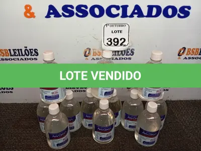 LOTE 392 - 12 POTES DE ÁLCOOL-GEL AVIV CLEAN DE 500ML CADA. (NO ESTADO) ATENÇÃO! FAZER A VISITAÇÃO ANTES DE ARREMATAR, NÃO SABEMOS SE FUNCIONA. LEILÃO NÃO TEM GARANTIA E NEM DEVOLUÇÃO, SUJEITO A POSSÍVEIS AVARIAS VISÍVEIS/OCULTAS E/OU AUSÊNCIA DE COMPONENTES.