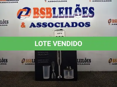 LOTE 298 - 01 MIXER ELECTROLUX EM INOX COR CINZA 110V. (NOVO). (NO ESTADO) ATENÇÃO! FAZER A VISITAÇÃO ANTES DE ARREMATAR, NÃO SABEMOS SE FUNCIONA. LEILÃO NÃO TEM GARANTIA E NEM DEVOLUÇÃO, SUJEITO A POSSÍVEIS AVARIAS VISÍVEIS/OCULTAS E/OU AUSÊNCIA DE COMPONENTES.