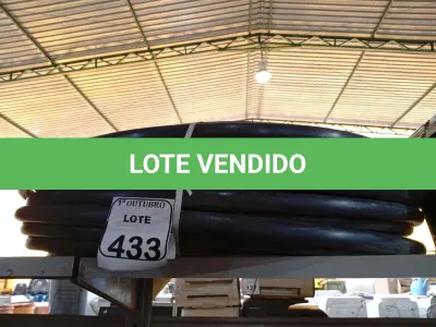 LOTE 433 - 01 ROLO DE MANGUEIRA TUBO IRRIGAÇÃO 1 X 2,0 AZUL INDEX. (NO ESTADO) ATENÇÃO! FAZER A VISITAÇÃO ANTES DE ARREMATAR, NÃO SABEMOS SE FUNCIONA. LEILÃO NÃO TEM GARANTIA E NEM DEVOLUÇÃO, SUJEITO A POSSÍVEIS AVARIAS VISÍVEIS/OCULTAS E/OU AUSÊNCIA DE COMPONENTES.