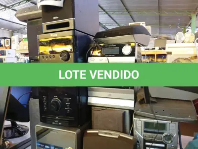 LOTE 238 - 01 LOTE C/ DIVERSOS MICROSYSTEMS E CAIXAS DE SOM. (NO ESTADO) ATENÇÃO! FAZER A VISITAÇÃO ANTES DE ARREMATAR, NÃO SABEMOS SE FUNCIONA. LEILÃO NÃO TEM GARANTIA E NEM DEVOLUÇÃO, SUJEITO A POSSÍVEIS AVARIAS VISÍVEIS/OCULTAS E/OU AUSÊNCIA DE COMPONENTES.