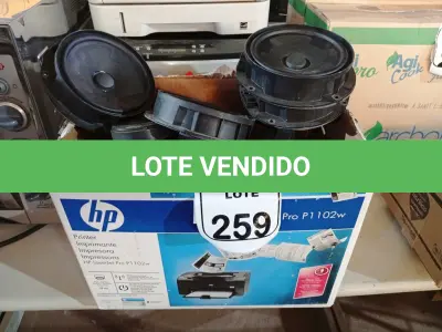 LOTE 259 - 01 LOTE COM DIVERSOS AUTO FALANTES AUTOMOTIVOS. (NO ESTADO) ATENÇÃO! FAZER A VISITAÇÃO ANTES DE ARREMATAR, NÃO SABEMOS SE FUNCIONA. LEILÃO NÃO TEM GARANTIA E NEM DEVOLUÇÃO, SUJEITO A POSSÍVEIS AVARIAS VISÍVEIS/OCULTAS E/OU AUSÊNCIA DE COMPONENTES.