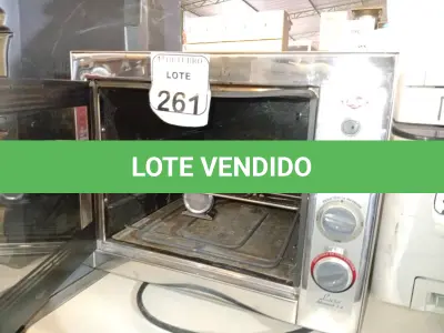 LOTE 261 - 01 FORNO ELÉTRICO LAYR EM INOX. (NO ESTADO) ATENÇÃO! FAZER A VISITAÇÃO ANTES DE ARREMATAR, NÃO SABEMOS SE FUNCIONA. LEILÃO NÃO TEM GARANTIA E NEM DEVOLUÇÃO, SUJEITO A POSSÍVEIS AVARIAS VISÍVEIS/OCULTAS E/OU AUSÊNCIA DE COMPONENTES.