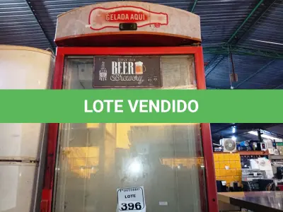 LOTE 396 - 01 FREEZER EXPOSITOR. (NO ESTADO) ATENÇÃO! FAZER A VISITAÇÃO ANTES DE ARREMATAR, NÃO SABEMOS SE FUNCIONA. LEILÃO NÃO TEM GARANTIA E NEM DEVOLUÇÃO, SUJEITO A POSSÍVEIS AVARIAS VISÍVEIS/OCULTAS E/OU AUSÊNCIA DE COMPONENTES.
