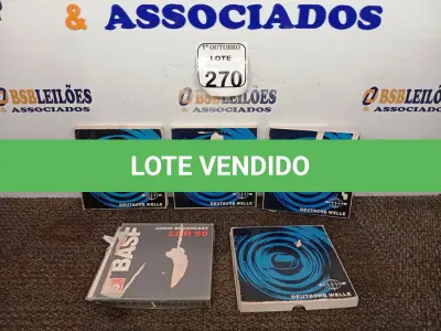 LOTE 270 - 05 FITAS DE ROLO P/ GRAVADOR. (NO ESTADO) ATENÇÃO! FAZER A VISITAÇÃO ANTES DE ARREMATAR, NÃO SABEMOS SE FUNCIONA. LEILÃO NÃO TEM GARANTIA E NEM DEVOLUÇÃO, SUJEITO A POSSÍVEIS AVARIAS VISÍVEIS/OCULTAS E/OU AUSÊNCIA DE COMPONENTES.