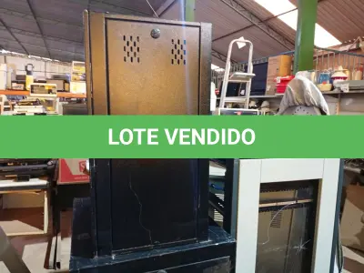 LOTE 383 - 03 ARMÁRIOS RACK VAZIOS PARA SERVIDOR. (NO ESTADO) ATENÇÃO! FAZER A VISITAÇÃO ANTES DE ARREMATAR, NÃO SABEMOS SE FUNCIONA. LEILÃO NÃO TEM GARANTIA E NEM DEVOLUÇÃO, SUJEITO A POSSÍVEIS AVARIAS VISÍVEIS/OCULTAS E/OU AUSÊNCIA DE COMPONENTES.