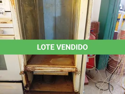 LOTE 401 - 01 FREEZER VERTICAL GELOPAR COM AVARIAS. (NO ESTADO) ATENÇÃO! FAZER A VISITAÇÃO ANTES DE ARREMATAR, NÃO SABEMOS SE FUNCIONA. LEILÃO NÃO TEM GARANTIA E NEM DEVOLUÇÃO, SUJEITO A POSSÍVEIS AVARIAS VISÍVEIS/OCULTAS E/OU AUSÊNCIA DE COMPONENTES.