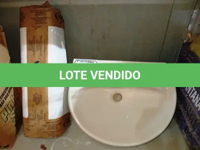 LOTE 422 - 01 CUBA DECA P/ LAVATÓRIO C/ COLUNA. (NO ESTADO) ATENÇÃO! FAZER A VISITAÇÃO ANTES DE ARREMATAR, NÃO SABEMOS SE FUNCIONA. LEILÃO NÃO TEM GARANTIA E NEM DEVOLUÇÃO, SUJEITO A POSSÍVEIS AVARIAS VISÍVEIS/OCULTAS E/OU AUSÊNCIA DE COMPONENTES.