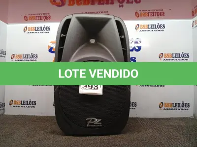 LOTE 393 - 01 CAIXA DE SOM PZ PRO PASSIVE MODELO PX-12. (NO ESTADO) ATENÇÃO! FAZER A VISITAÇÃO ANTES DE ARREMATAR, NÃO SABEMOS SE FUNCIONA. LEILÃO NÃO TEM GARANTIA E NEM DEVOLUÇÃO, SUJEITO A POSSÍVEIS AVARIAS VISÍVEIS/OCULTAS E/OU AUSÊNCIA DE COMPONENTES.