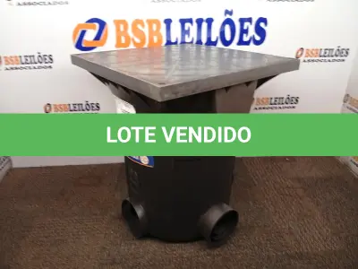 LOTE 356 - 01 CAIXA DE PASSAGEM E INSPEÇÃO DE ESGOTO. (NO ESTADO) ATENÇÃO! FAZER A VISITAÇÃO ANTES DE ARREMATAR, NÃO SABEMOS SE FUNCIONA. LEILÃO NÃO TEM GARANTIA E NEM DEVOLUÇÃO, SUJEITO A POSSÍVEIS AVARIAS VISÍVEIS/OCULTAS E/OU AUSÊNCIA DE COMPONENTES.