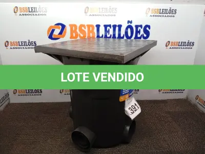 LOTE 391 - 01 CAIXA DE PASSAGEM E INSPEÇÃO DE ESGOTO. (NO ESTADO) ATENÇÃO! FAZER A VISITAÇÃO ANTES DE ARREMATAR, NÃO SABEMOS SE FUNCIONA. LEILÃO NÃO TEM GARANTIA E NEM DEVOLUÇÃO, SUJEITO A POSSÍVEIS AVARIAS VISÍVEIS/OCULTAS E/OU AUSÊNCIA DE COMPONENTES.