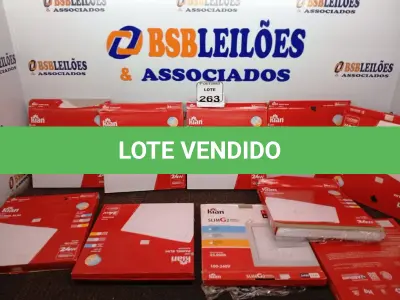 LOTE 263 - 10 LUMINÁRIAS DE LED PAINEL SLIM KIAN 18W 100-240V.  (NO ESTADO) ATENÇÃO! FAZER A VISITAÇÃO ANTES DE ARREMATAR, NÃO SABEMOS SE FUNCIONA. LEILÃO NÃO TEM GARANTIA E NEM DEVOLUÇÃO, SUJEITO A POSSÍVEIS AVARIAS VISÍVEIS/OCULTAS E/OU AUSÊNCIA DE COMPONENTES.