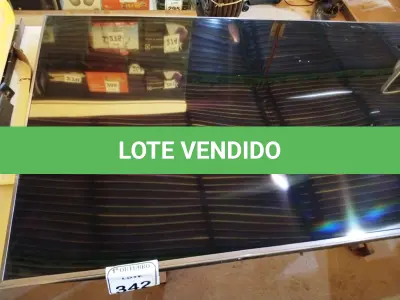 LOTE 342 - 01 TV SONY 65” POLEGADAS P/ RETIRADA DE PEÇAS. (NO ESTADO) ATENÇÃO! FAZER A VISITAÇÃO ANTES DE ARREMATAR, NÃO SABEMOS SE FUNCIONA. LEILÃO NÃO TEM GARANTIA E NEM DEVOLUÇÃO, SUJEITO A POSSÍVEIS AVARIAS VISÍVEIS/OCULTAS E/OU AUSÊNCIA DE COMPONENTES.