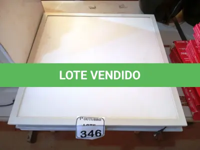 LOTE 346 - 06 PAINÉIS DE LED. (NO ESTADO) ATENÇÃO! FAZER A VISITAÇÃO ANTES DE ARREMATAR, NÃO SABEMOS SE FUNCIONA. LEILÃO NÃO TEM GARANTIA E NEM DEVOLUÇÃO, SUJEITO A POSSÍVEIS AVARIAS VISÍVEIS/OCULTAS E/OU AUSÊNCIA DE COMPONENTES.