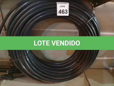 LOTE 463 - 01 ROLO DE  MANGUEIRA TUBO IRRIGAÇÃO 1 X 2,0 PRETO INDEX. (NO ESTADO) ATENÇÃO! FAZER A VISITAÇÃO ANTES DE ARREMATAR, NÃO SABEMOS SE FUNCIONA. LEILÃO NÃO TEM GARANTIA E NEM DEVOLUÇÃO, SUJEITO A POSSÍVEIS AVARIAS VISÍVEIS/OCULTAS E/OU AUSÊNCIA DE COMPONENTES.