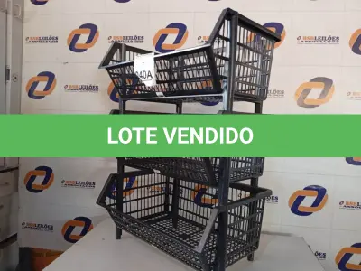 LOTE 240 - 03 CESTOS. (NO ESTADO) ATENÇÃO! FAZER A VISITAÇÃO ANTES DE ARREMATAR, NÃO SABEMOS SE FUNCIONA. LEILÃO NÃO TEM GARANTIA E NEM DEVOLUÇÃO, SUJEITO A POSSÍVEIS AVARIAS VISÍVEIS/OCULTAS E/OU AUSÊNCIA DE COMPONENTES.