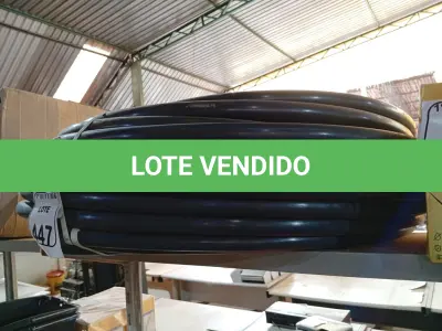 LOTE 447 - 01 ROLO DE  MANGUEIRA TUBO IRRIGAÇÃO 1 X 2,0 PRETO INDEX. (NO ESTADO) ATENÇÃO! FAZER A VISITAÇÃO ANTES DE ARREMATAR, NÃO SABEMOS SE FUNCIONA. LEILÃO NÃO TEM GARANTIA E NEM DEVOLUÇÃO, SUJEITO A POSSÍVEIS AVARIAS VISÍVEIS/OCULTAS E/OU AUSÊNCIA DE COMPONENTES.