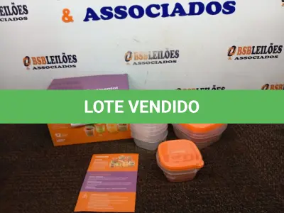 LOTE 306 - 01 CONJUNTO DE POTES DE PLÁSTICO C/ 12 UNIDADES (NOVO). (NO ESTADO) ATENÇÃO! FAZER A VISITAÇÃO ANTES DE ARREMATAR, NÃO SABEMOS SE FUNCIONA. LEILÃO NÃO TEM GARANTIA E NEM DEVOLUÇÃO, SUJEITO A POSSÍVEIS AVARIAS VISÍVEIS/OCULTAS E/OU AUSÊNCIA DE COMPONENTES.