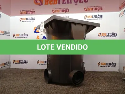 LOTE 333 - 01 CAIXA DE PASSAGEM E INSPEÇÃO DE ESGOTO. (NO ESTADO) ATENÇÃO! FAZER A VISITAÇÃO ANTES DE ARREMATAR, NÃO SABEMOS SE FUNCIONA. LEILÃO NÃO TEM GARANTIA E NEM DEVOLUÇÃO, SUJEITO A POSSÍVEIS AVARIAS VISÍVEIS/OCULTAS E/OU AUSÊNCIA DE COMPONENTES.