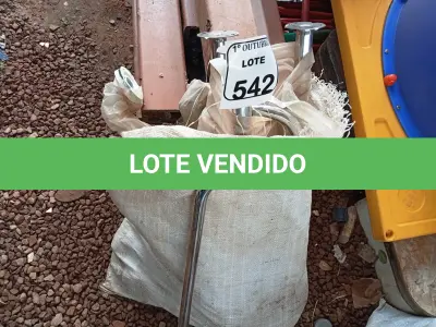 LOTE 542 - 01 LOTE COM BARRAS DE APOIO P/BANHEIRO. (NO ESTADO) ATENÇÃO! FAZER A VISITAÇÃO ANTES DE ARREMATAR, NÃO SABEMOS SE FUNCIONA. LEILÃO NÃO TEM GARANTIA E NEM DEVOLUÇÃO, SUJEITO A POSSÍVEIS AVARIAS VISÍVEIS/OCULTAS E/OU AUSÊNCIA DE COMPONENTES.
