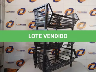 LOTE 290 - 03 CESTOS. (NO ESTADO) ATENÇÃO! FAZER A VISITAÇÃO ANTES DE ARREMATAR, NÃO SABEMOS SE FUNCIONA. LEILÃO NÃO TEM GARANTIA E NEM DEVOLUÇÃO, SUJEITO A POSSÍVEIS AVARIAS VISÍVEIS/OCULTAS E/OU AUSÊNCIA DE COMPONENTES.