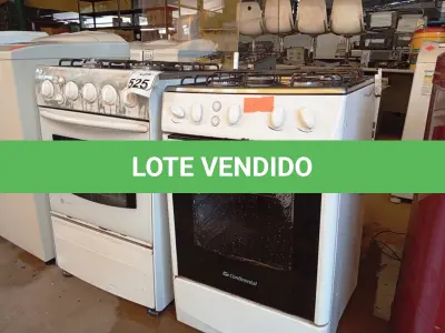 LOTE 525 - 01 FOGÃO GENERAL ELETRIC 04 BOCAS E 01 FOGÃO. (NO ESTADO) ATENÇÃO! FAZER A VISITAÇÃO ANTES DE ARREMATAR, NÃO SABEMOS SE FUNCIONA. LEILÃO NÃO TEM GARANTIA E NEM DEVOLUÇÃO, SUJEITO A POSSÍVEIS AVARIAS VISÍVEIS/OCULTAS E/OU AUSÊNCIA DE COMPONENTES.