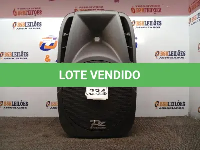 LOTE 334 - 01 CAIXA DE SOM PZ PRO PASSIVE MODELO PX-12. (NO ESTADO) ATENÇÃO! FAZER A VISITAÇÃO ANTES DE ARREMATAR, NÃO SABEMOS SE FUNCIONA. LEILÃO NÃO TEM GARANTIA E NEM DEVOLUÇÃO, SUJEITO A POSSÍVEIS AVARIAS VISÍVEIS/OCULTAS E/OU AUSÊNCIA DE COMPONENTES.