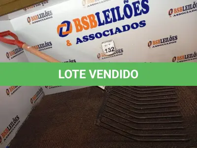 LOTE 132 - 01 GARFO DE FERRO 16 DENTES. (NO ESTADO) ATENÇÃO! FAZER A VISITAÇÃO ANTES DE ARREMATAR, NÃO SABEMOS SE FUNCIONA. LEILÃO NÃO TEM GARANTIA E NEM DEVOLUÇÃO, SUJEITO A POSSÍVEIS AVARIAS VISÍVEIS/OCULTAS E/OU AUSÊNCIA DE COMPONENTES.